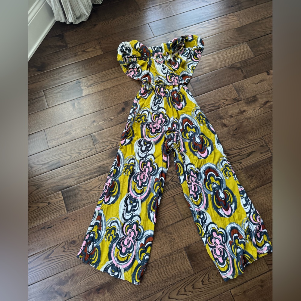 Stylish Multicolor Off-Shoulder Jumpsuit